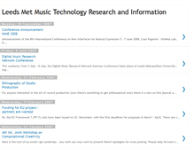 Tablet Screenshot of leedsmet-music-tech.blogspot.com