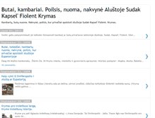 Tablet Screenshot of butaikambariunuomalustojeupatorijoje.blogspot.com