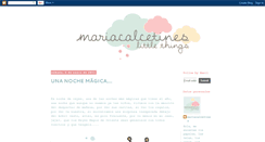 Desktop Screenshot of mariacalcetines.blogspot.com