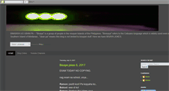 Desktop Screenshot of macoy-binisaya.blogspot.com