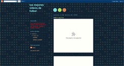 Desktop Screenshot of losmejoresvideosdefutbol-sergio.blogspot.com