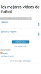 Mobile Screenshot of losmejoresvideosdefutbol-sergio.blogspot.com