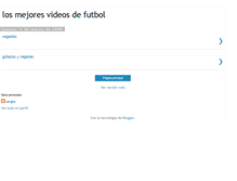 Tablet Screenshot of losmejoresvideosdefutbol-sergio.blogspot.com