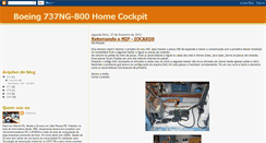 Desktop Screenshot of boeing737homecockpit.blogspot.com