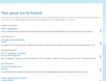 Tablet Screenshot of lafinance.blogspot.com
