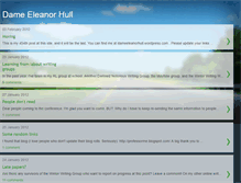 Tablet Screenshot of dameeleanor.blogspot.com