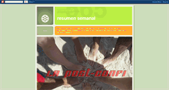 Desktop Screenshot of laconfi0607resumensemanal.blogspot.com