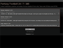 Tablet Screenshot of fantasyfootball247365.blogspot.com