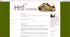 Desktop Screenshot of hautehomecooking.blogspot.com