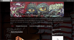 Desktop Screenshot of bewarethereptoids.blogspot.com