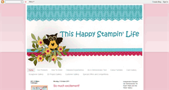 Desktop Screenshot of happystampinlife.blogspot.com