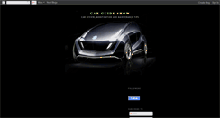 Desktop Screenshot of carguideshow.blogspot.com