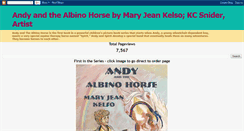 Desktop Screenshot of andyandthealbinohorse.blogspot.com