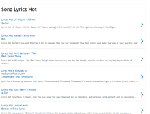 Tablet Screenshot of lyricshot.blogspot.com