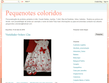Tablet Screenshot of pequenotescoloridos.blogspot.com