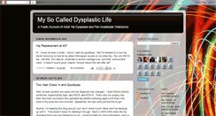 Desktop Screenshot of dysplastic.blogspot.com