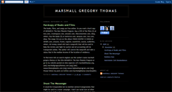 Desktop Screenshot of marshallgregorythomas.blogspot.com