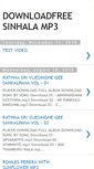 Mobile Screenshot of downloadfreesinhalamp3.blogspot.com