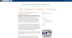 Desktop Screenshot of fitzfileswebsiteservices.blogspot.com