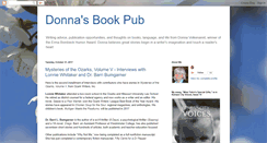 Desktop Screenshot of donnasbookpub.blogspot.com