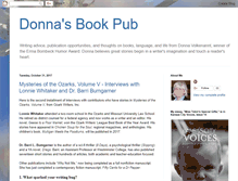 Tablet Screenshot of donnasbookpub.blogspot.com