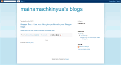 Desktop Screenshot of mainamachkinyuasblogs.blogspot.com