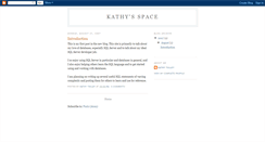 Desktop Screenshot of kathytulley.blogspot.com