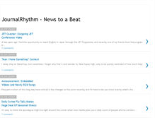 Tablet Screenshot of journalrhythm.blogspot.com