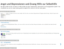 Tablet Screenshot of angst--depressionen-zwang.blogspot.com