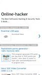 Mobile Screenshot of online-hacker.blogspot.com