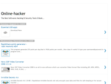 Tablet Screenshot of online-hacker.blogspot.com