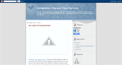 Desktop Screenshot of immigrationvisatravel.blogspot.com