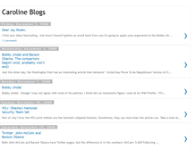 Tablet Screenshot of carolinemblogs.blogspot.com