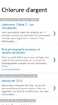 Mobile Screenshot of chloruredargent.blogspot.com