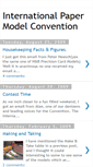 Mobile Screenshot of internationalpapermodelconvention.blogspot.com