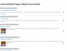 Tablet Screenshot of internationalpapermodelconvention.blogspot.com