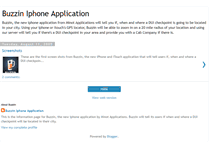 Tablet Screenshot of buzziniphoneapp.blogspot.com