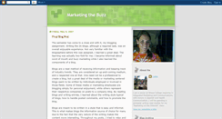 Desktop Screenshot of marketingthebuzz.blogspot.com