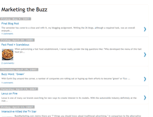 Tablet Screenshot of marketingthebuzz.blogspot.com