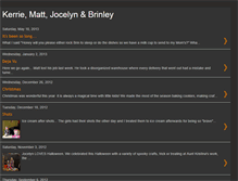 Tablet Screenshot of kerrieandmattdoane.blogspot.com