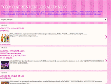 Tablet Screenshot of comoaprendenlosalumnos.blogspot.com