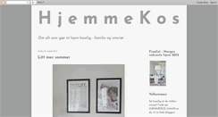 Desktop Screenshot of hjemmekos.blogspot.com