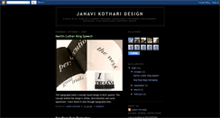 Desktop Screenshot of janavikotharidesign.blogspot.com