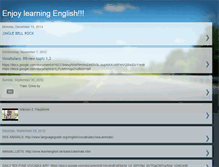 Tablet Screenshot of englishanita.blogspot.com