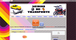 Desktop Screenshot of mediosdetransportedelmundo.blogspot.com