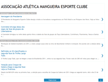 Tablet Screenshot of mangueiraesporteclube.blogspot.com