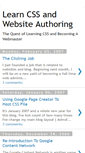 Mobile Screenshot of learning-css.blogspot.com