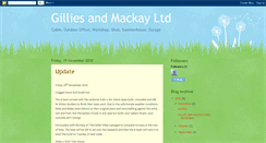 Desktop Screenshot of gilliesandmackay.blogspot.com