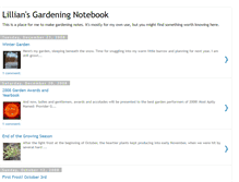 Tablet Screenshot of lilliansgardeningnotebook.blogspot.com