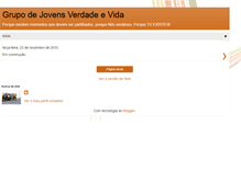 Tablet Screenshot of gjvv.blogspot.com